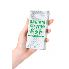 Презервативы из латекса Sagami Xtreme Type E, 10 шт.