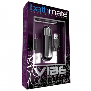 Вибропулька Bathmate Vibrating Bullet Vibe, серебристая