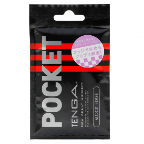 Одноразовый мастурбатор Tenga Pocket Block Edge