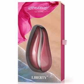 Клиторальный стимулятор Womanizer Liberty, розовый