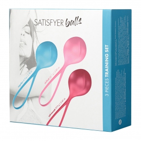 Набор из 3-х одинарных вагинальных шариков Satisfyer Balls C03 Single