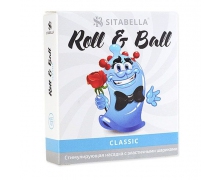 Стимулирующий презерватив-насадка Sitabella Roll & Ball Classic