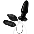 Надувная вибрирующая анальная пробка Lux Fetish 4" Inflatable Vibrating Butt Plug