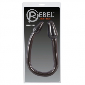 Двойная анальная втулка Orion Rebel Double Plug Black