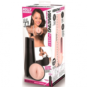 Мастурбатор-вагина с вибрацией Pornstar Pussy Holly Hendrix