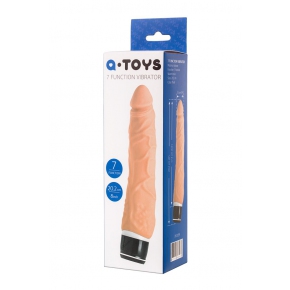 Реалистичный мультискоростной вибратор A-Toys Akin
