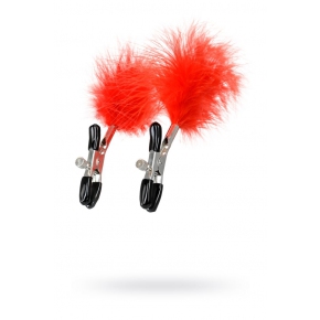 Зажимы для сосков с пухом