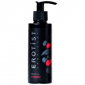 Массажное масло с ароматом вишни Erotist Cherry, 150 мл.