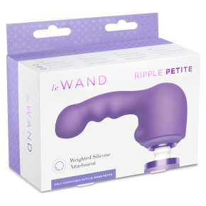 Ripple Violet &mdash; утяжеленная насадка для массажера Le Wand Petite