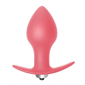 Анальная вибропробка Lola Games Bulb Anal Plug, розовая