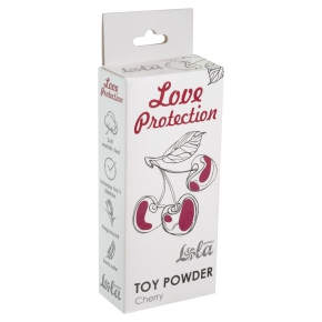 Пудра для игрушек с ароматом вишни Lola Games Love Protection Cherry, 15 г