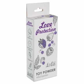 Пудра для игрушек с ароматом лесных ягод Lola Games Love Protection Wild Berries, 15 г