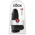 Фаллоимитатор Pipedream King Cock 9" Chubby, черный