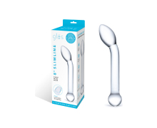 Стеклянный фаллос для точки G Slimline G-Spot
