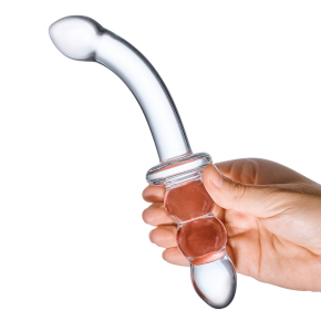 Ребристый двусторонний стимулятор Ribbed G-Spot