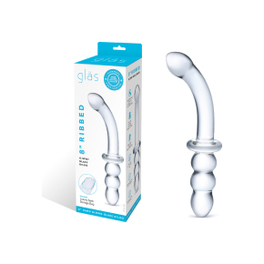 Ребристый двусторонний стимулятор Ribbed G-Spot