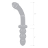 Ребристый двусторонний стимулятор Ribbed G-Spot