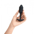 Анальная вибропробка для ношения b-Vibe Vibrating Snug Plug 2, черная