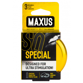 Презервативы Maxus Special, 3 шт.