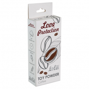 Пудра для игрушек с ароматом кофе Lola Games Love Protection Coffee, 15 г