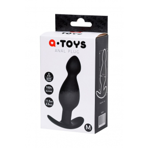 Силиконовая анальная пробка с ограничителем A-Toys Anal Plug, M