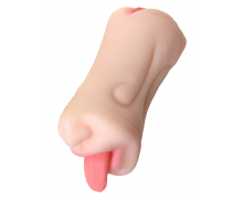 Двусторонний мастурбатор ToyFa Juicy Pussy Fruity Tongue