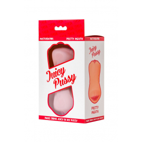 Двусторонний мастурбатор, ротик и вагина ToyFa Juicy Pussy Pretty Mouth