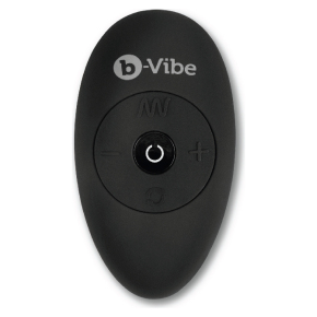 Вибропробка с имитацией римминга b-Vibe Rimming Plug XL, черная
