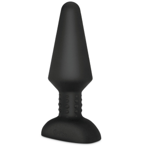Вибропробка с имитацией римминга b-Vibe Rimming Plug XL, черная