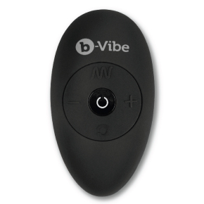 Вибропробка с имитацией римминга b-Vibe Rimming Plug XL, черная