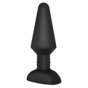 Вибропробка с имитацией римминга b-Vibe Rimming Plug XL, черная