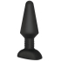 Вибропробка с имитацией римминга b-Vibe Rimming Plug XL, черная