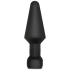 Вибропробка с имитацией римминга b-Vibe Rimming Plug XL, черная