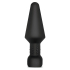 Вибропробка с имитацией римминга b-Vibe Rimming Plug XL, черная