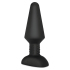 Вибропробка с имитацией римминга b-Vibe Rimming Plug XL, черная