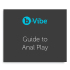 Вибропробка с имитацией римминга b-Vibe Rimming Plug XL, черная