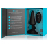 Вибропробка с имитацией римминга b-Vibe Rimming Plug XL, черная