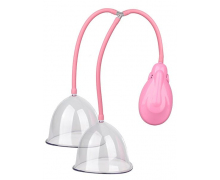 Двойная автоматическая вакуумная помпа для груди Pleasure Pumps Breast Enlargement Pump