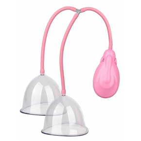 Двойная автоматическая вакуумная помпа для груди Pleasure Pumps Breast Enlargement Pump