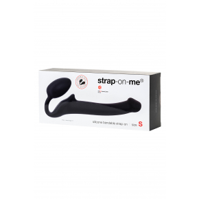 Безремневой страпон Strap-on-me Bendable Strap-On, черный