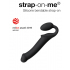 Безремневой страпон Strap-on-me Bendable Strap-On size M, черный