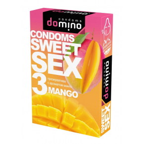 Презервативы для орального секса Domino Sweet Sex с ароматом манго