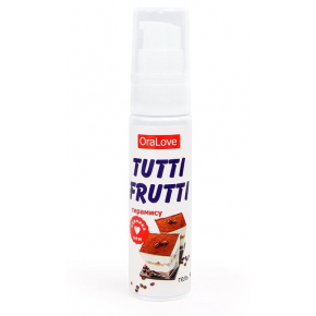 Съедобный лубрикант Биоритм Ora Love Tutti-Frutti Тирамису, 30 г