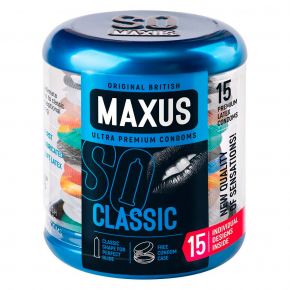 Презервативы Maxus Classic, 15 шт.