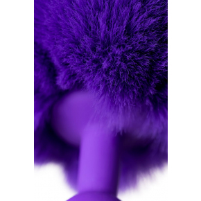 Анальная втулка ToDo Sweet bunny, фиолетовый хвост