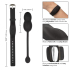 Вагинальные виброшарики с браслетом-пультом Wristband Remote Ultra-Soft Kegel System