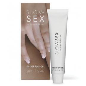 Гель для мастурбации с ароматом кокоса Bijoux Indiscrets Slow Sex Finger Play Gel, 30 мл