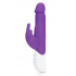 Вибратор Realistic Rabbit Vibrator With Throbbing Shaft, фиолетовый
