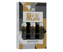 Набор вкусовых лубрикантов System JO Tri-Me Triple Pack Gelato