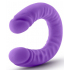 Фиолетовый двусторонний фаллоимитатор 18 inch Silicone Slim Double Dong
